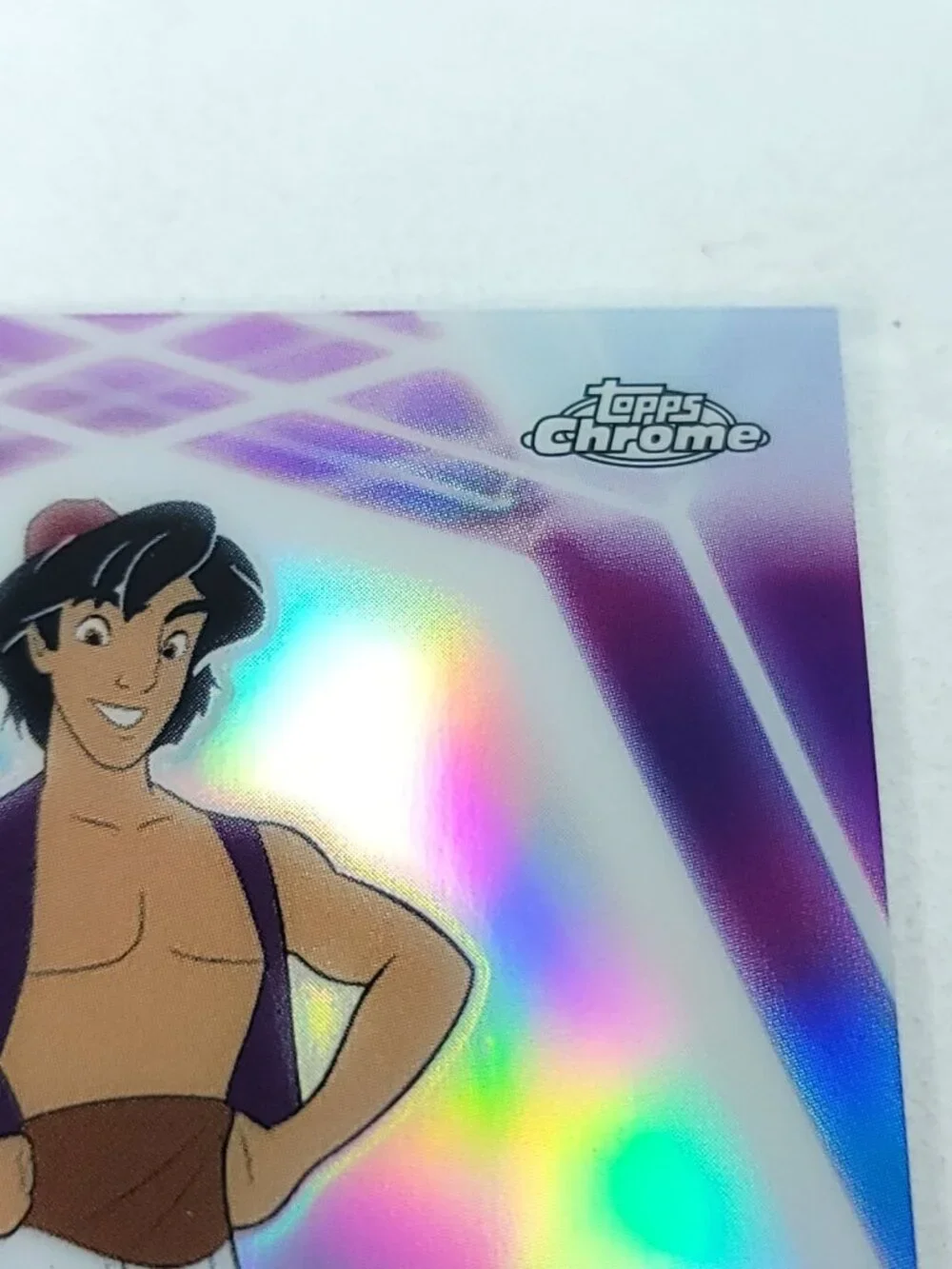Aladdin Topps 2026 Disney Neon Holo Chrome Refractor Limited 093/199 CNE